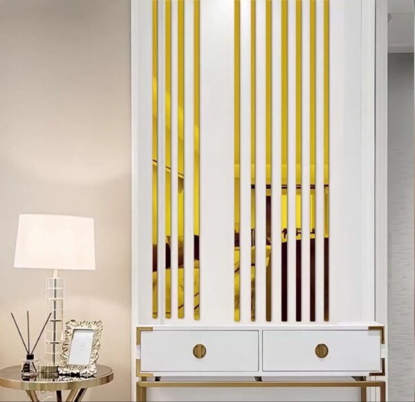 golding acrylic strips 1set 10pcs