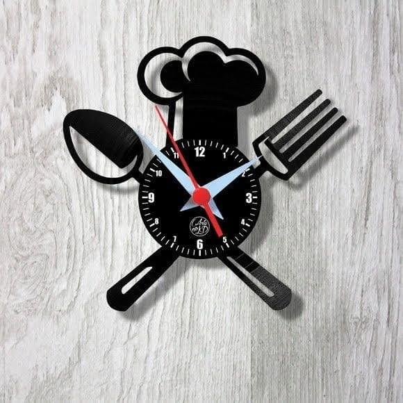 personalized kitchen wall clock – cook with style
