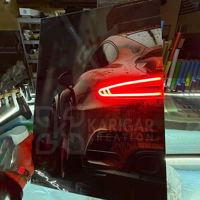 elegance in motion – car canvas wall art