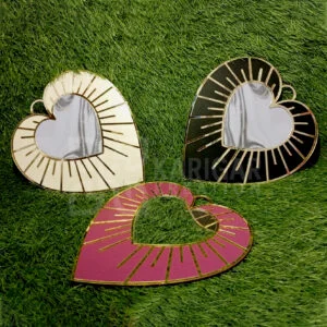 celestial heart mirror set with 1 set 3 pcs